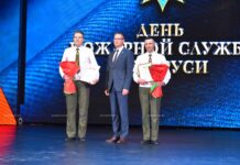 Заслуженные награды и слова благодарности: как в Борисове отметили День пожарной службы