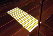 Проекционные пешеходные переходы апробируют на дорогах Бреста