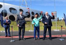 В Борисове открыли лыжероллерную трассу. Кто первым проехал по ней?