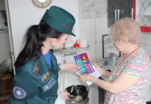 Работники Борисовского горрайотдела продолжают проводить специальное профилактическое мероприятие «Дом без пожара»