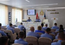 В Борисовском РУВД подвели итоги работы за первое полугодие 2025 года: новые задачи и награды