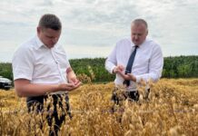 Начальник управления регионального развития Аппарата Совмина Беларуси Александр Логвин посетил Борисовский район