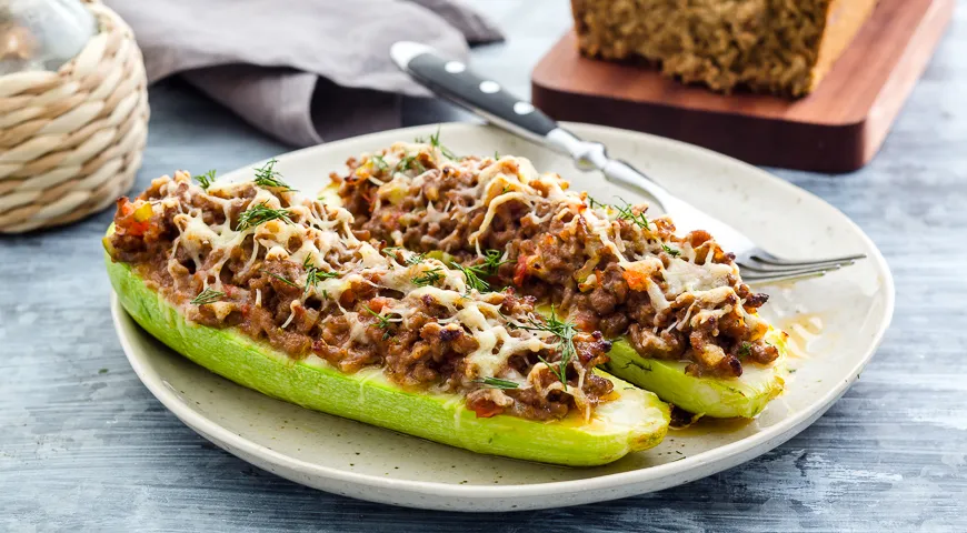 фаршированные кабачки