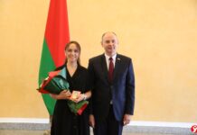 Борисовчанка Анна Яцукович награждена орденом Матери