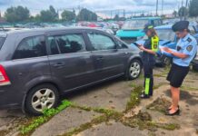 Сотрудники Госавтоинспекции Борисовского РУВД и представители ОПИ провели совместный рейд