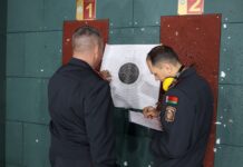 В Борисовском РУВД состоялся турнир по стрельбе из табельного оружия