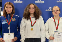 Борисовчане — с медалями всех достоинств на домашнем старте