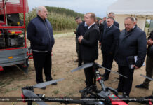 Александр Лукашенко совершил рабочую поездку в Шкловский район Могилевской области