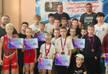 Наши юные борцы завоевали семь медалей