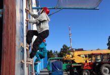 Первенство по пожарно-спасательному спорту прошло в Борисовском районе