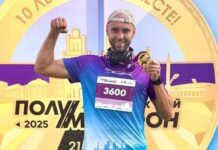 Борисовчанин Артем Красота покорил Минский полумарафон