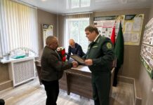 Борисовские лесоводы принимают поздравления с профессиональным праздником