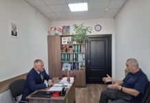 Парламентарий Руслан Косыгин провел прием граждан в Борисове и встретился с прокурором района