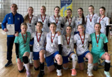 Волейболистки завоевали серебро областных состязаний