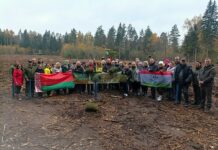 Борисовчане продолжают участвовать в республиканской акции «Дай лесу новае жыццё»