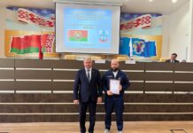 Водолаз Борисовской спасательной станции отмечен благодарностью РГОО «Белорусское общество спасания на водах»