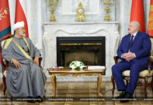 Александр Лукашенко провел переговоры с Султаном Омана Хайсамом бен Тареком Аль Саидом