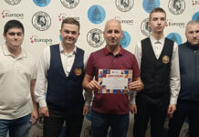 Команда «Карамболя» — с серебряными медалями