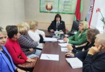 Тамара Красовская провела встречу со старостами деревень Пересадского сельсовета Борисовского района