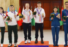 Владислав Демеш и Александра Петрова привезли награды из Гянджи