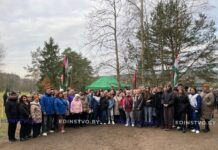 Делегация Борисовского района побывала на IV Чемпионате Беларуси по колке дров среди СМИ