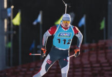 Первые в сезоне гонки на снегу для Максима Воробья