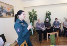 Спасатели принимают участие в проведении сельских сходов граждан