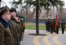 Памятник артиллеристам открыли в Минске