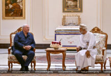 Александр Лукашенко встретился с Султаном Омана Хайсамом бен Тареком Аль Саидом