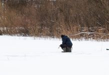 На Березине установлен ледостав: наблюдается сплошной ледяной покров на водохранилищах и озерах