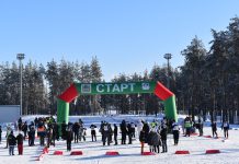 Дорожники РУП «Минскавтодор-Центр» опробовали новую лыжероллерную трассу в Борисове, выйдя на старт «Лыжни-2026»