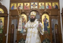 В праздник Рождества Христова архиерей совершил Литургию в кафедральном соборе Воскресения Христова в Борисове