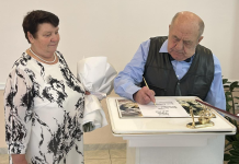 В торжественной обстановке золотую свадьбу отметила супружеская пара Шкель