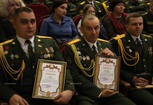 В Борисове состоялось торжественное собрание, посвященное Дню защитников Отечества и Вооруженных Сил Республики Беларусь