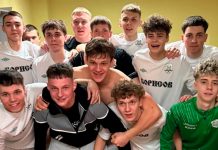 Мини-футбол: юниоры «бело-зеленых» праздновали крупную победу