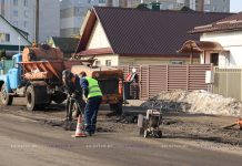 На Борисовщине продолжаются работы по благоустройству. Репортаж с городских улиц