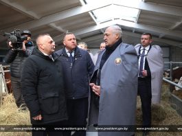 Рабочая поездка Президента в Дрибинский район Могилевской области