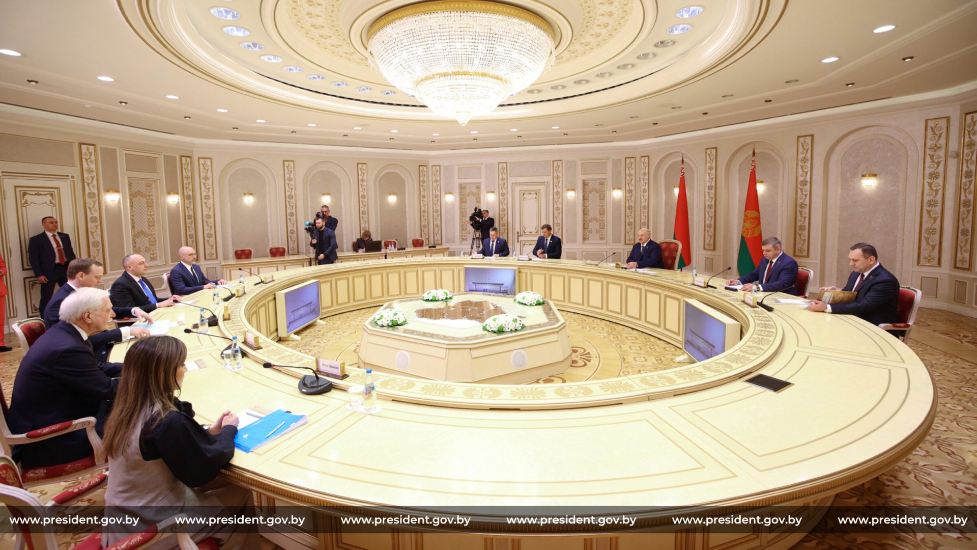 Президент встретился с губернатором Рязанской области Российской Федерации Павлом Малковым