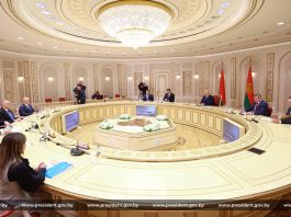 Президент встретился с губернатором Рязанской области Российской Федерации Павлом Малковым