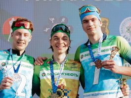 Биатлон: Александр Стороженко — дважды на нижней ступени пьедестала