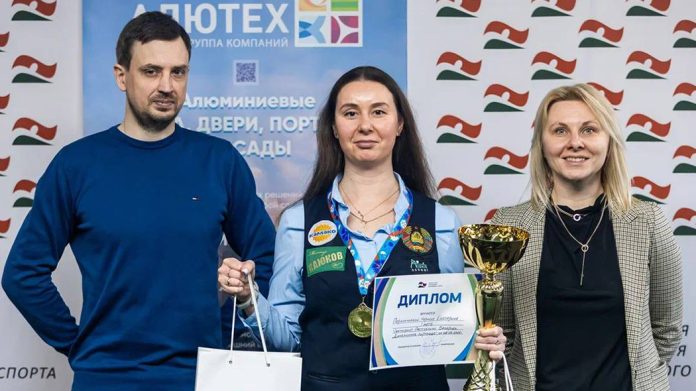 Бильярд: Екатерина Перепечаева-Чернухо не знает себе равных