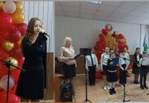 Весеннее вдохновение: учащиеся Зембинской СШ поздравили женщин с 8 марта