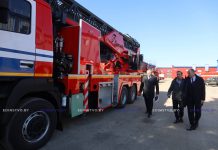 Председатель Миноблисполкома Алексей Кушнаренко посетил ООО «ПОЖСНАБ»