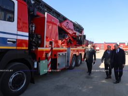 Председатель Миноблисполкома Алексей Кушнаренко посетил ООО «ПОЖСНАБ»