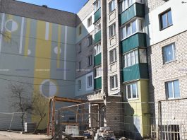 Преображение началось: пятиэтажка на ул. Гончарной в Борисове меняет свой облик