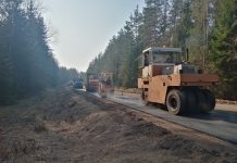 Начат текущий ремонт участка дороги Н-8089 Житьково – Бродовка – Плитченка