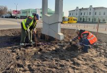 Продолжается благоустройство Борисовщины: грейдирование, озеленение, ямочный ремонт