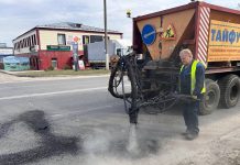 «Тайфун» на дорогах: как благодаря технике быстро и качественно ремонтируют улицы города