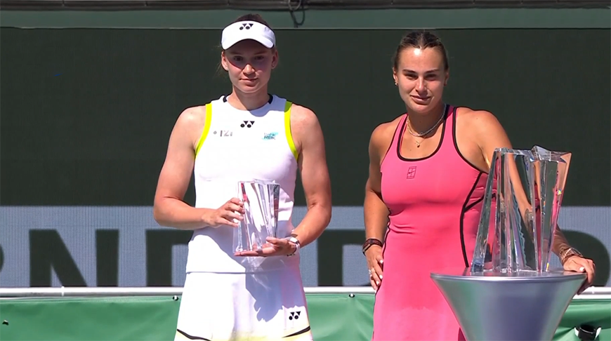 Президент поздравил Арину Соболенко с победой на турнире в Индиан-Уэллсе