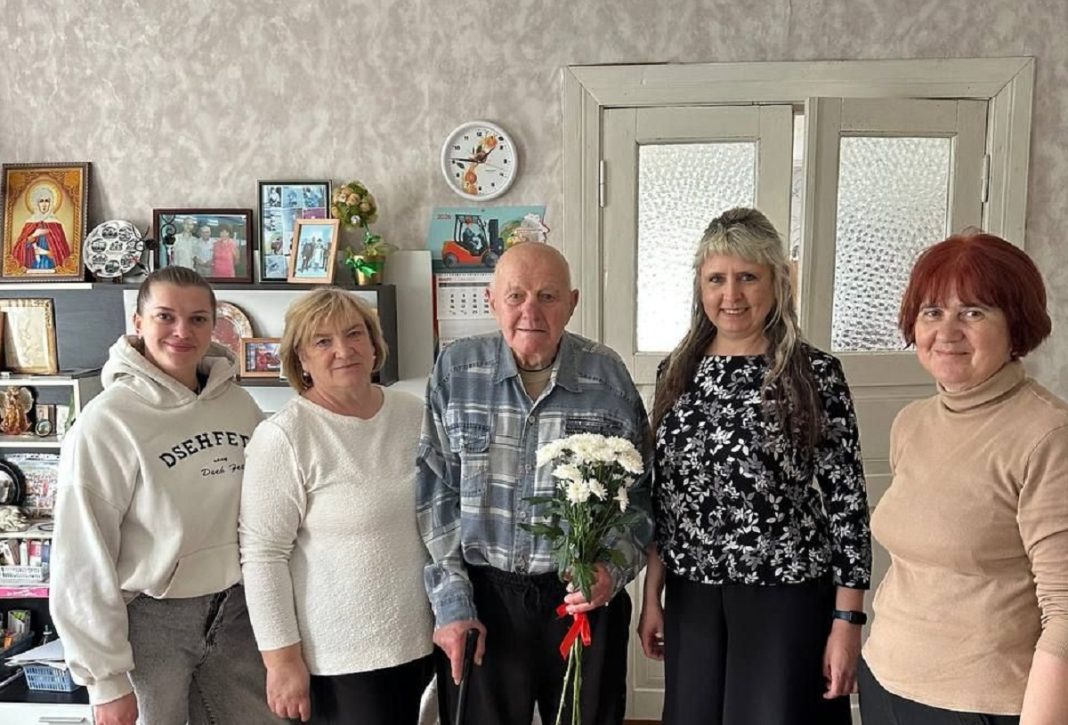 90-летнего юбиляра чествовали в аг. Пересады Борисовского района